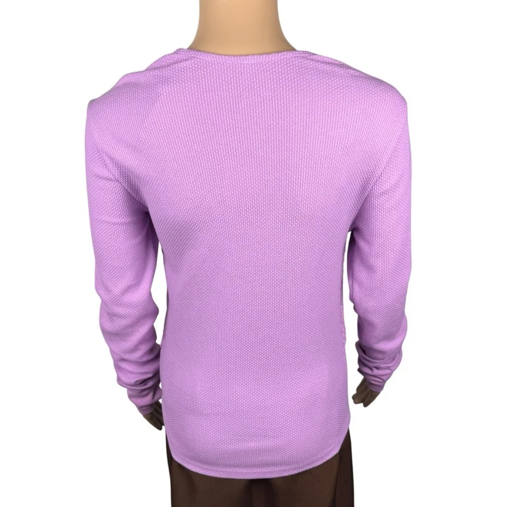 NWT New $98 Free People Butterfly Dreams Purple Top Size M